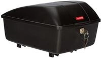 KLICKfix Fahrradbox 12L f&uuml;r Racktime Tr&auml;ger, schwarz, M, 0845R