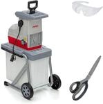 IKRA Elektro Gartenh&auml;cksler Walzenh&auml;cksler ILH 3000 A, 3.000W, inkl. Schere &