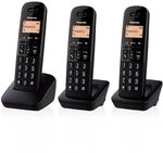 PANASONIC Cordless Trio KX-TGB613JTB Schwarz