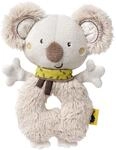 Fehn Baby Ring Greifling Koala - Kuscheltier Babyspielzeug mit Rassel -