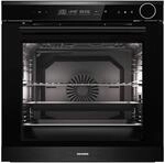 Oranier Dampf-Backofen EBD830 autark schwarz 80 Liter Garraum - Soft-Close T&uuml;r -