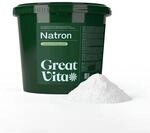 GreatVita Natron Pulver 5kg Eimer Lebensmittelqualit&auml;t E500ii - Backpulver