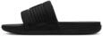 NIKE Herren Offcourt Adjust Slides Sneaker, Black/White-Black, 47.5 EU