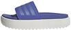 adidas Damen Adilette Platform Slides, Cobalt Blue/Blue Spark/Core White, 40.5 EU
