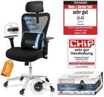 CLOUVOU CleverSeat B&uuml;rostuhl Ergonomisch [TESTSIEGER] Schreibtischstuhl 100%