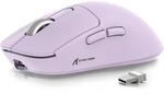 ATTACK SHARK X3 49g Ultraleicht Maus, PixArt PAW3395 Gaming-Sensor, BT/2,4G