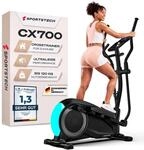 Sportstech, Crosstrainer f&uuml;r Zuhause + 24 kg Schwungmasse, stabil CX700 | F&uuml;r