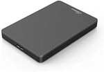 Sonnics 750GB Grau Externe tragbare Festplatte Typ C USB 3.1 kompatibel mit