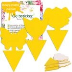 Blooven Gelbsticker Trauerm&uuml;cken Bek&auml;mpfen 30 St&uuml;ck, Gelbtafeln f&uuml;r die