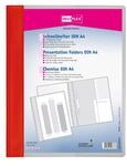 VELOFLEX 4741021 - Schnellhefter VELOFORM, 1 St&uuml;ck, DIN A4, rot, PVC,...