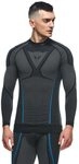 Dainese Herren Dry LS Baselayer-Shirt, Schwarz/Blau, M