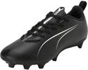 Puma Unisex Youth Ultra 5 Play FG/AG JR Soccer Shoe, Puma Black-Puma White, 35...