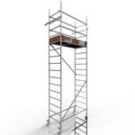 ALTEC Rollfix 2.0 500 | 5m Arbeitsh&ouml;he | 4 bremsb. Lenkrollen (&Oslash;125mm) | Made in