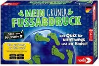 noris 606011986 Mein gr&uuml;ner Fu&szlig;abdruck - Quizspiel, f&uuml;r 3 bis 6 Spieler &ndash; mit