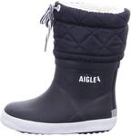 Aigle Unisex Kid's Giboulee 2 Rain Boot, Marine Blanc, 6 UK Child