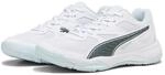 PUMA Unisex Solarflash Ii Indoor-Pumps, Puma White Nitro Blue Shadow Gray, 37 EU