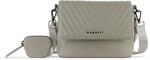 bugatti Sira Schultertasche f&uuml;r Damen - edle Umh&auml;ngetasche Crossover-Tasche in