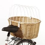 Aum&uuml;ller Fahrradkorb mit Schutzgitter 53 x 35 x 43 cm - Gep&auml;cktr&auml;germontage