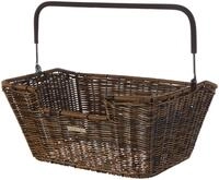 Basil Capri Rattan Look Fahrradkorb f&uuml;r Lenker/Gep&auml;cktr&auml;ger braun 2022...
