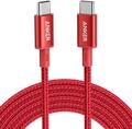 Anker USB C Kabel 3m, 100W Schnellladekabel USB C auf USB C Kabel, PD 3.0 Ladekabel