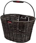 KLICKfix Farradtasche Structura Oval mit KLICKfix adapter, Dunkelbraun, 0376OD