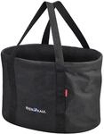 KlickFix Fahrradkorb Shopper, Schwarz, 29 x 38 x 25cm, 0300S
