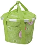 KlickFix Damen Klappkorb Bikebasket Crystals Lenkerkorb, Lime Gr&uuml;n, 26 x 35 38 cm EU
