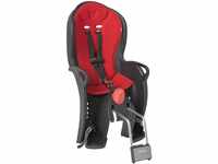 HAMAX Kinderfahrradsitz Sleepy Kindersitze, schwarz/rot, Einheitsgröße