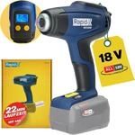 Rapid RX1000 Akku-Hei&szlig;luftpistole 18V &ndash; Kabelloses Hei&szlig;luftgebl&auml;se mit