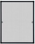 APANA Fliegengitter Fenster 80x100 cm anthrazit - Alurahmen & robustes
