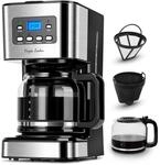 Taylor Swoden Darcy - 950W Kaffeemaschine mit Timer,1.5L Filterkaffeemaschine 12
