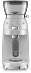 Smeg, Kaffeem&uuml;hle CGF02SSEU, konisches Edelstahlmahlwerk, 50 Mahlgrad...