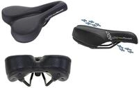 Velo Fahrradsattel Plush Deep Channel Sattel Trekkingsattel Herrensattel