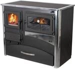 EEK A Kaminofen mit Backfach und Herdplatte ABC Concept 2 Air Rechts Mehrfachbelegung