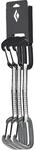 Black Diamond Litewire Quickdraw 16 cm 3-Pack Grau - Leichtes Robustes Express-Set,