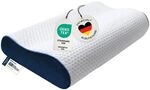 casimum Orthop&auml;disches Nackenst&uuml;tzkissen Memory Foam - H&ouml;henverstellbares