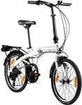 Z&Uuml;NDAPP Klappfahrrad 20 Zoll Faltrad ZF20 Speed Folder 20" Fahrrad Stadtrad StVZO
