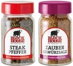 Block House Klassiker Gew&uuml;rz-Set Steak Pfeffer 50g & Zauber Gew&uuml;rzsalz 70g im