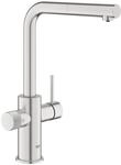 GROHE Blue Pure, K&uuml;chenarmatur herausziehbar, mit Filterfunktion (Gefiltertes