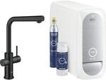 Grohe Blue Home Kit + Armatur L-Auslauf schwenk-/ ausziehbar mit Filter und...