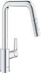 GROHE Start, K&uuml;chenarmatur 2 Strahlarten (Wasserhahn K&uuml;che, ausziehbare Brause,