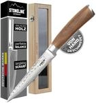 STONELINE Damastmesser Universalmesser 24 cm, Extrem Scharfe 12 cm Klinge aus 67