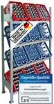 Lagerknecht Getr&auml;nkekistenregal 12 Kisten Made in Germany professionelle Ordnung