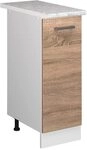 Vicco Apothekerschrank R-Line, Medizinschrank f&uuml;r die K&uuml;che, Sonoma/Wei&szlig;, 30...