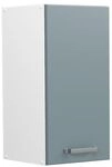 Vicco H&auml;ngeschrank R-Line, Blau-Grau, 30 cm | 1 T&uuml;r &middot; 1 Einlegeboden &middot;...