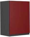 Vicco H&auml;ngeschrank R-Line, Rot, 45 cm J-Shape, zur freien Kombination innerhalb
