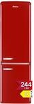 Amica Retro K&uuml;hl‑Gefrierkombination freistehend 244 l automatische Abtauung