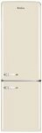 Amica KGCR 387 101 B Retro Kühl-/Gefrierkombination/Beige / 181cm (H) x 55cm (B) x Amica KGCR 387 101 B Retro Kühl-/Gefrierkombination/Beige / 181cm (H) x 55cm (B) x