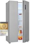 Exquisit Side-by-Side SBS46-040E inoxlook | No Frost | Nutzinhalt: 442 L 