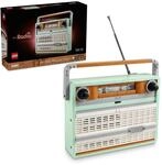 Lego Icons Retro-Radio-Bauset f&uuml;r Erwachsene &ndash; Wohnkultur f&uuml;r Schlafzimmer,